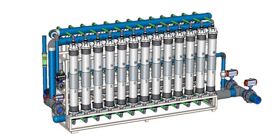 Longer Module Length SINOMEMB reg SN U-HO-2880 Ultrafiltration Membrane for Water Treatment Applications